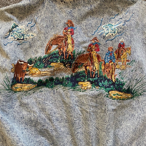 Cowboy Christmas Event - One & Only Jean Jacket - Picture 3 of 4